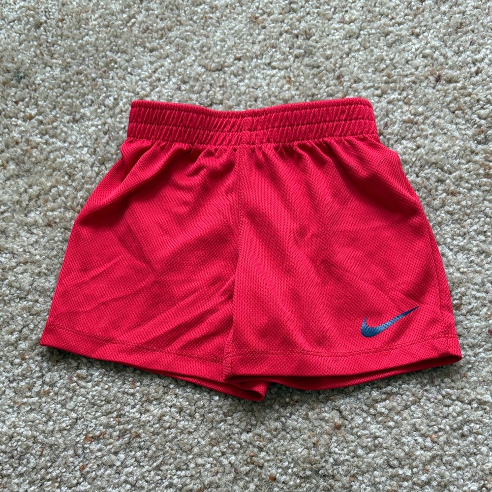 Nike Kids Bright Red Shorts